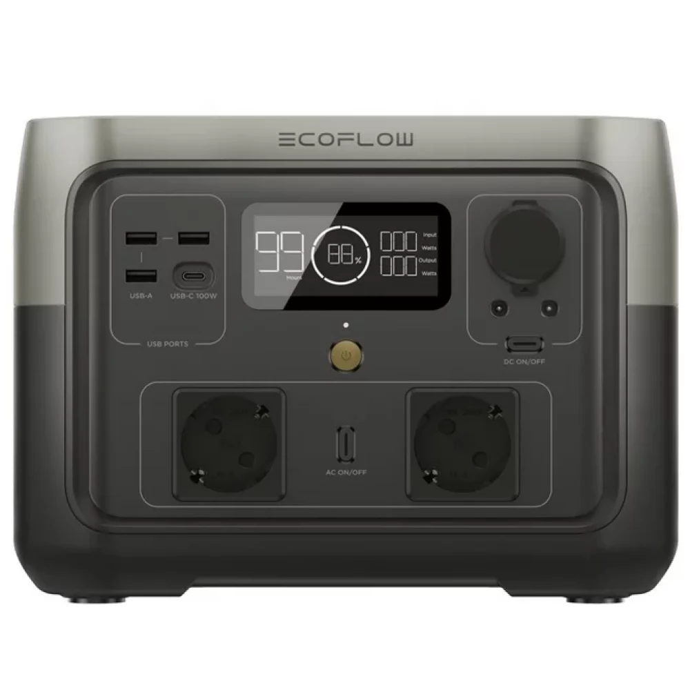 ECOFLOW RIVER 2 MAX hordozható elektromos generátor