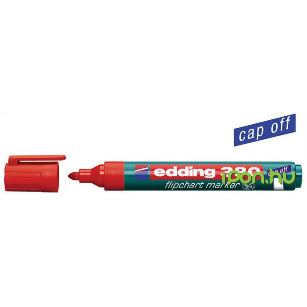 EDDING 380 flipchart marker piros