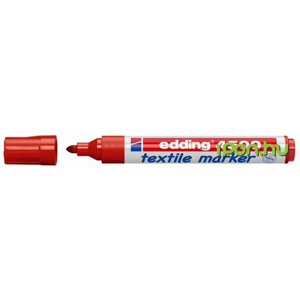 EDDING 4500 Textilmarker piros