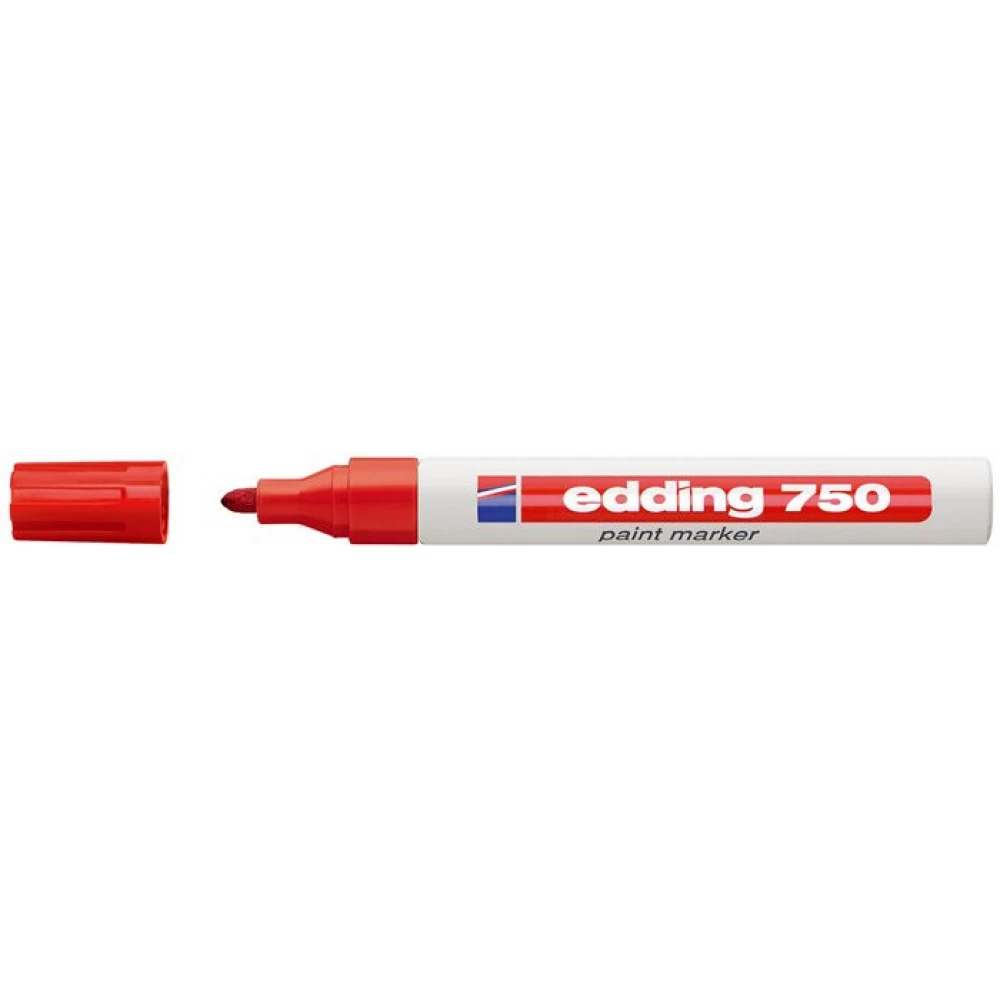 EDDING 750 2-4mm piros lakkmarker