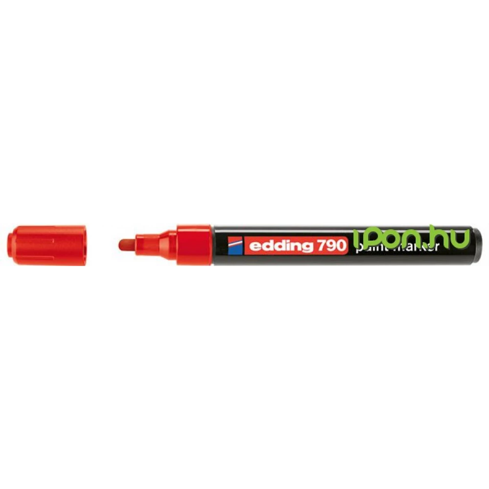 EDDING 790 lakkmarker piros