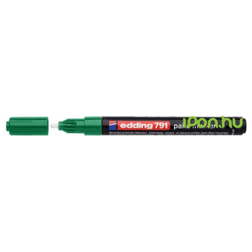 EDDING 791 lakkmarker zöld