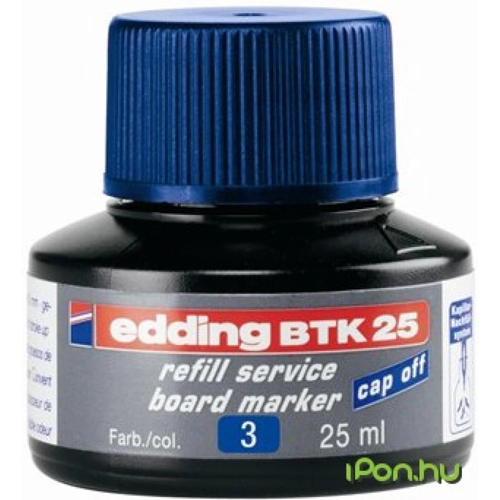 EDDING BTK 25 Utántöltő tábla- és flipchart markerhez kék