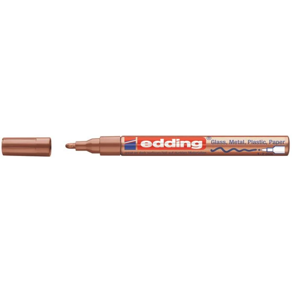EDDING Lakkmarker 1-2 mm 751 vörösréz