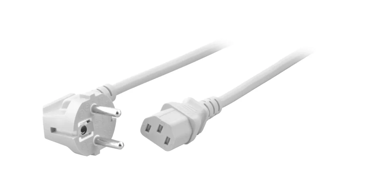 EFB-ELEKTRONIK 230V IEC Táp Fehér 1.8m EK588WS.1.8V2
