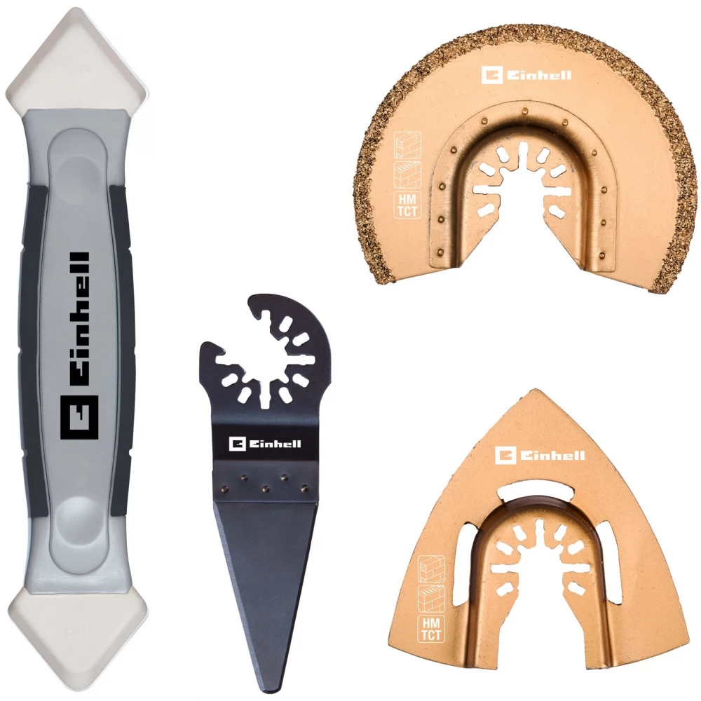 EINHELL 4 részes multiszerszám tartozékkészlet (csempe)