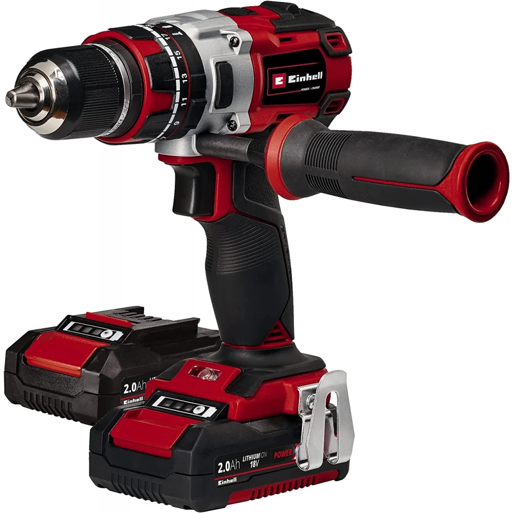 EINHELL 4513896 E-CD 18/50 Li BL Akkus fúrócsavarozó 18 V + db 2.0 Ah akkuval + Hordtáska