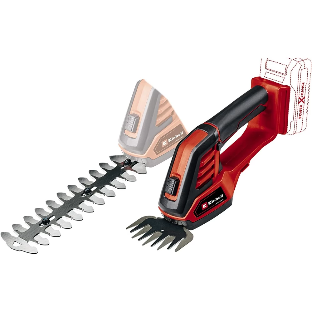 EINHELL GE-CG 18/100 Li-Solo Akkus fű- és sövénynyíró - akku és töltő nélkül