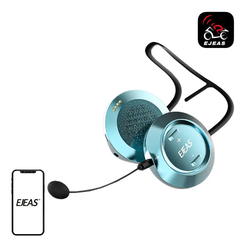 EJEAS S2 Síbukósisak intercom Kék
