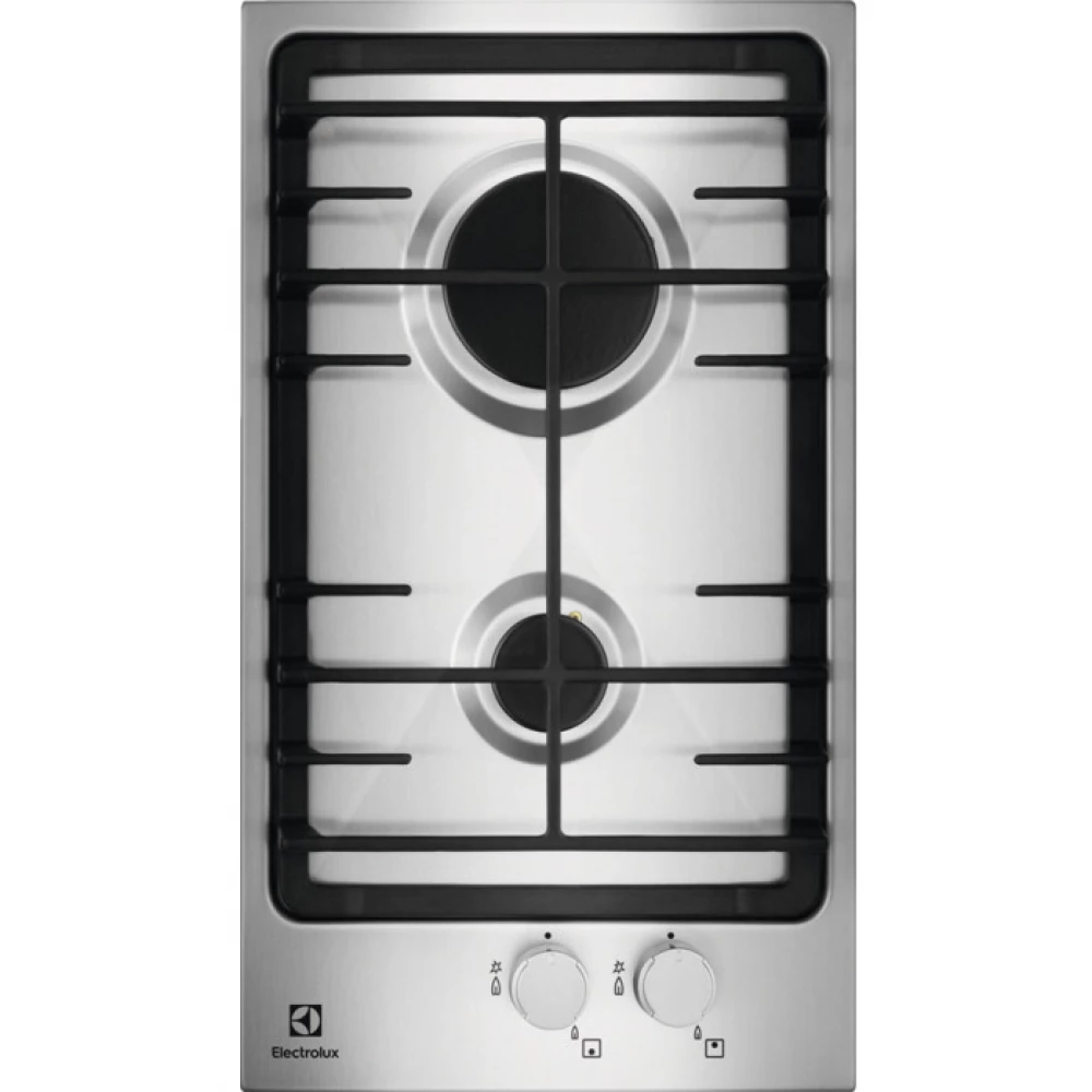 ELECTROLUX EGG3322NVX Főzőlap gáz beépíthető 2 főzési zóna rozsdamentes acél