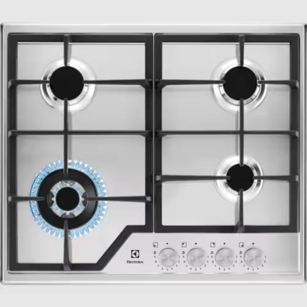ELECTROLUX KGS64362SX 600 Slim line Gáz főzőlap 60 cm