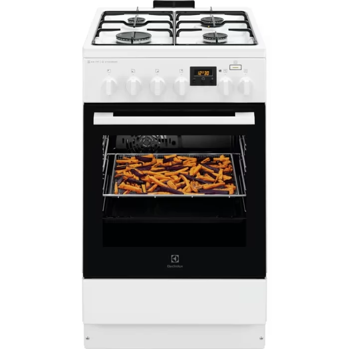 ELECTROLUX LKK560232W SteamBake Tűzhely 58L A Fehér