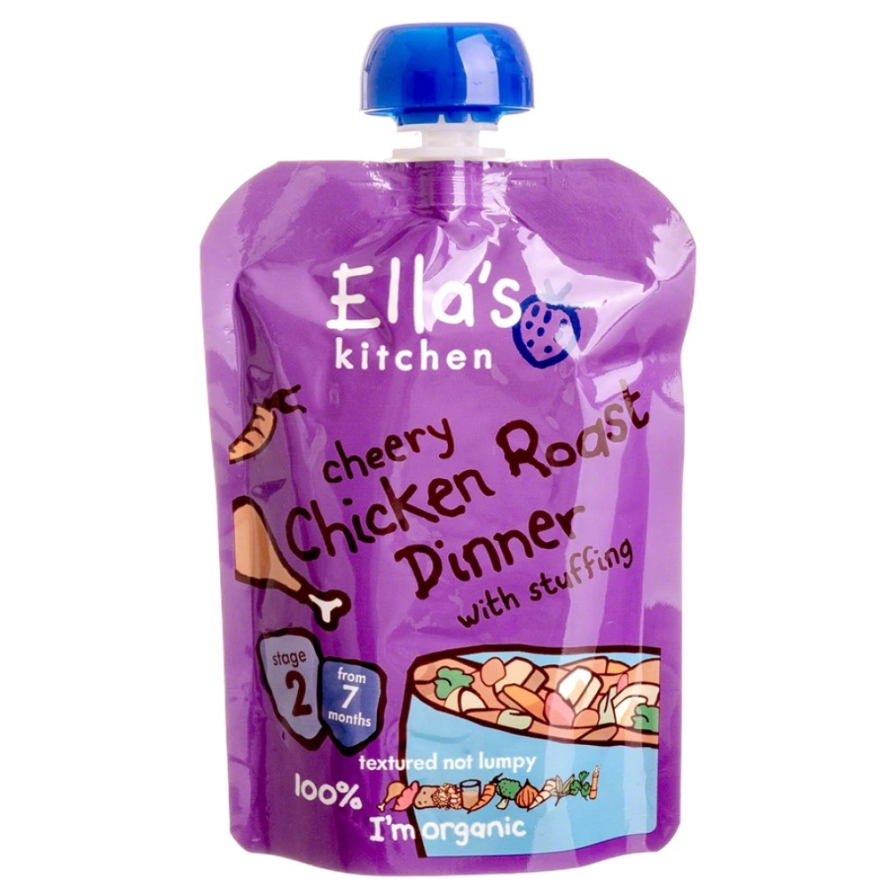Ellas Kitchen bio sültcsirke vacsi bébiétel 130 g