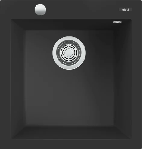 ELLECI Quadra 102 AUTOMATA Mosogatótálca G40 Nero