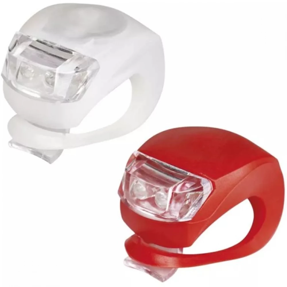 EMOS P3921 10lm 2db-os LED kerékpárlámpa szett fehér-piros