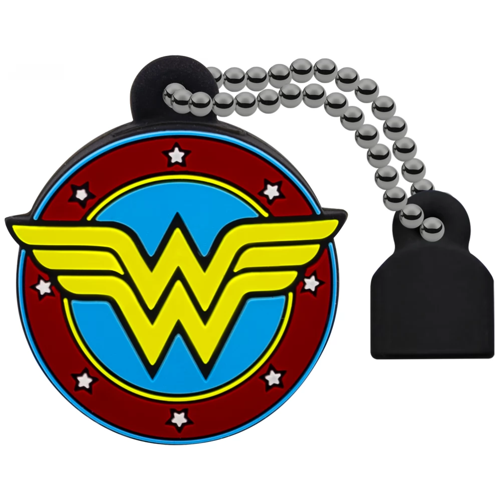 EMTEC DC Comics Collector Wonderwoman 16GB USB 2.0 Sárga-Piros