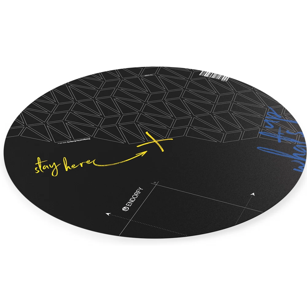 ENDORFY FP110C Floor Pad 110 x 110 cm fekete