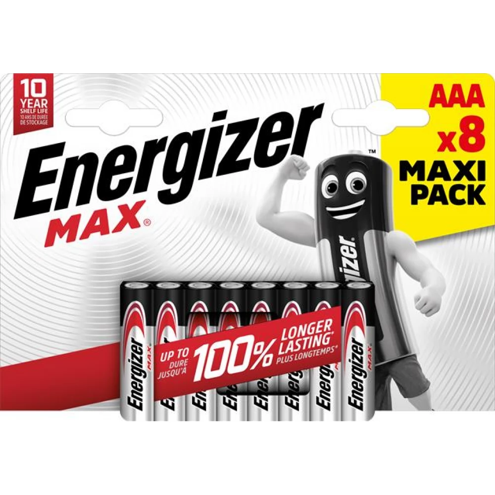 ENERGIZER Max Mikro ceruza elem (AAA) 8db