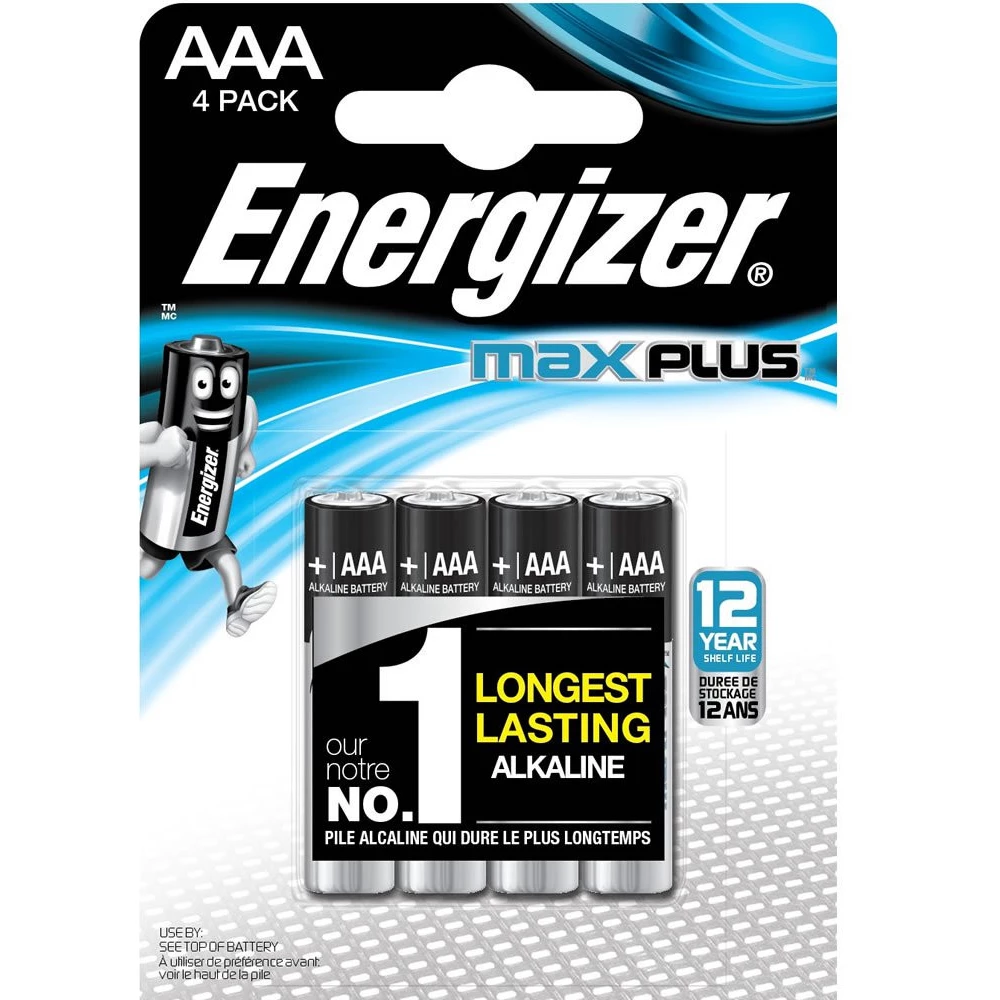 ENERGIZER Maxi Plus mikro ceruza elem (AAA) 4db