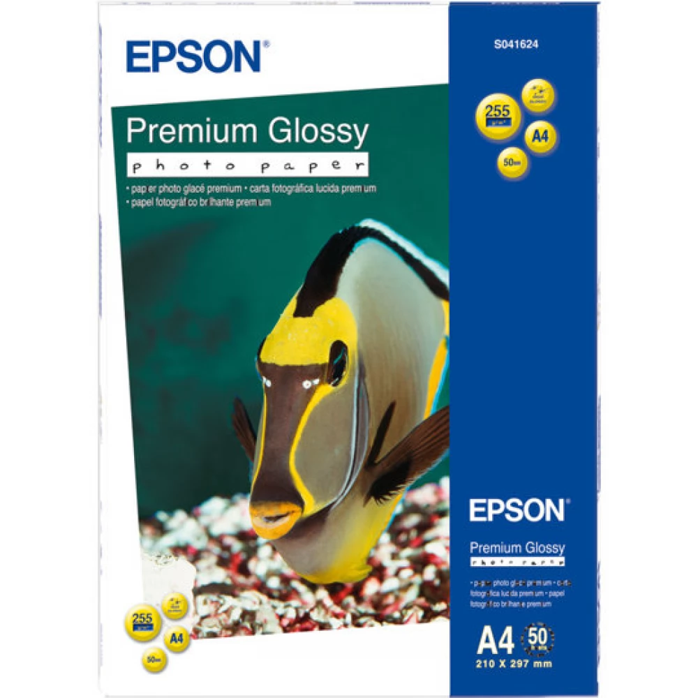 EPSON C13S041624 Premium Glossy Photo Paper A4 255g (50 lap)