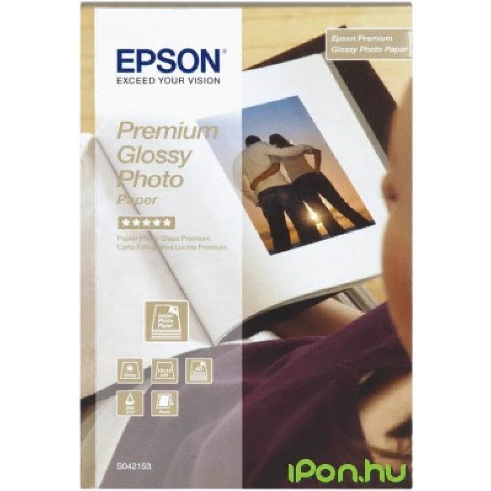 EPSON S042153 Fényes fotópapír 10 x 15cm (40 lap)