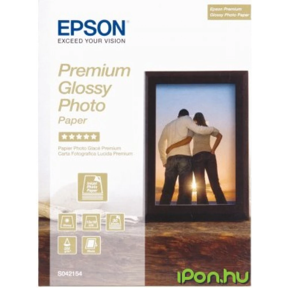 EPSON S042154 Fényes fotópapír 13 x 18cm (30 lap)