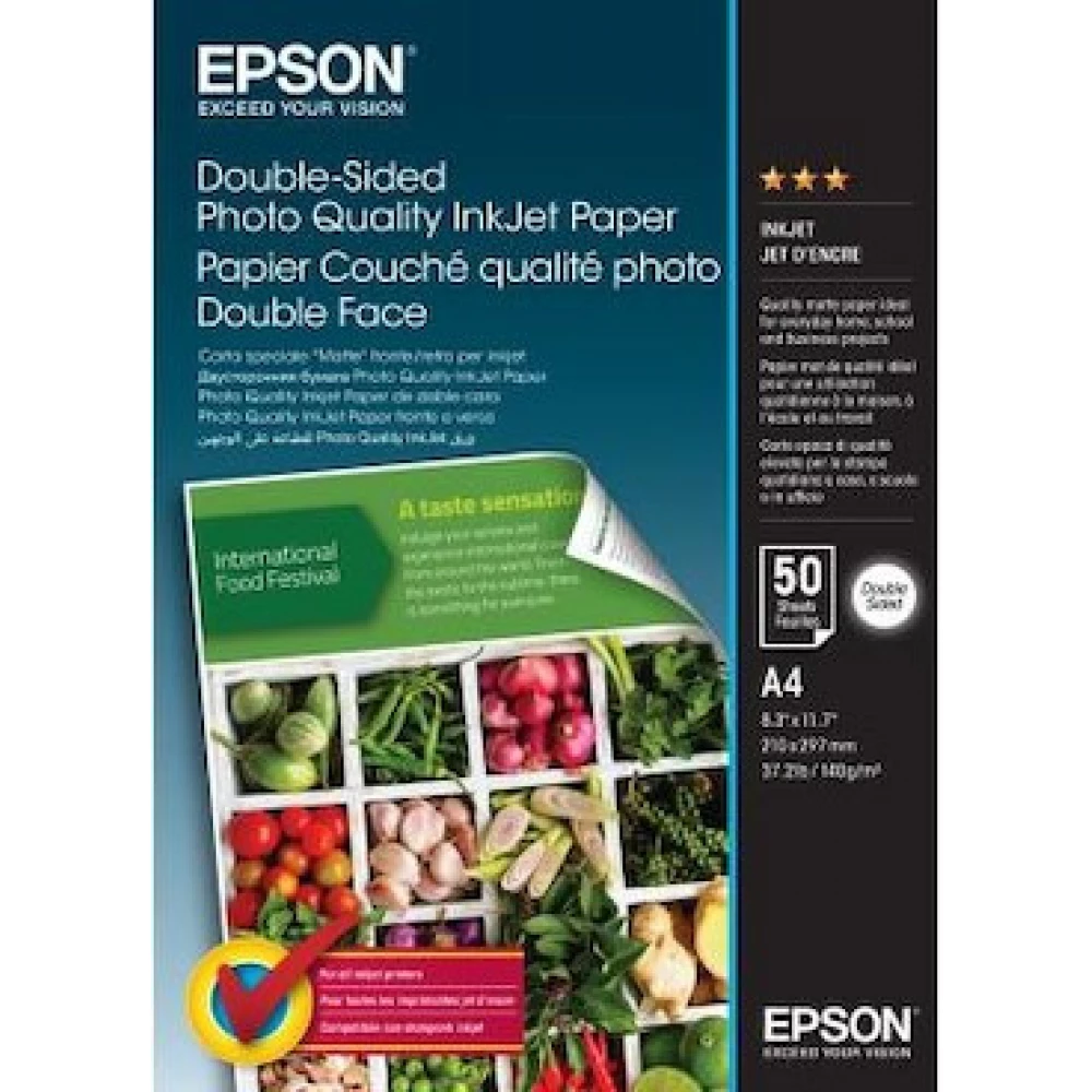 EPSON S400059 Double Sided Inkjet Paper A4 (50 lap)