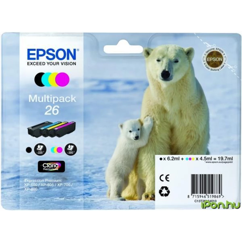 EPSON T26164010 MULTI EREDETI