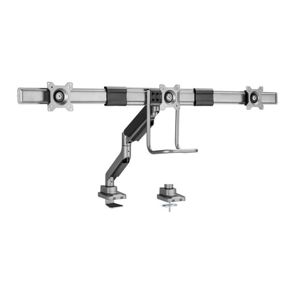 EQUIP 3 monitoros asztali tartókonzol 17"-27"