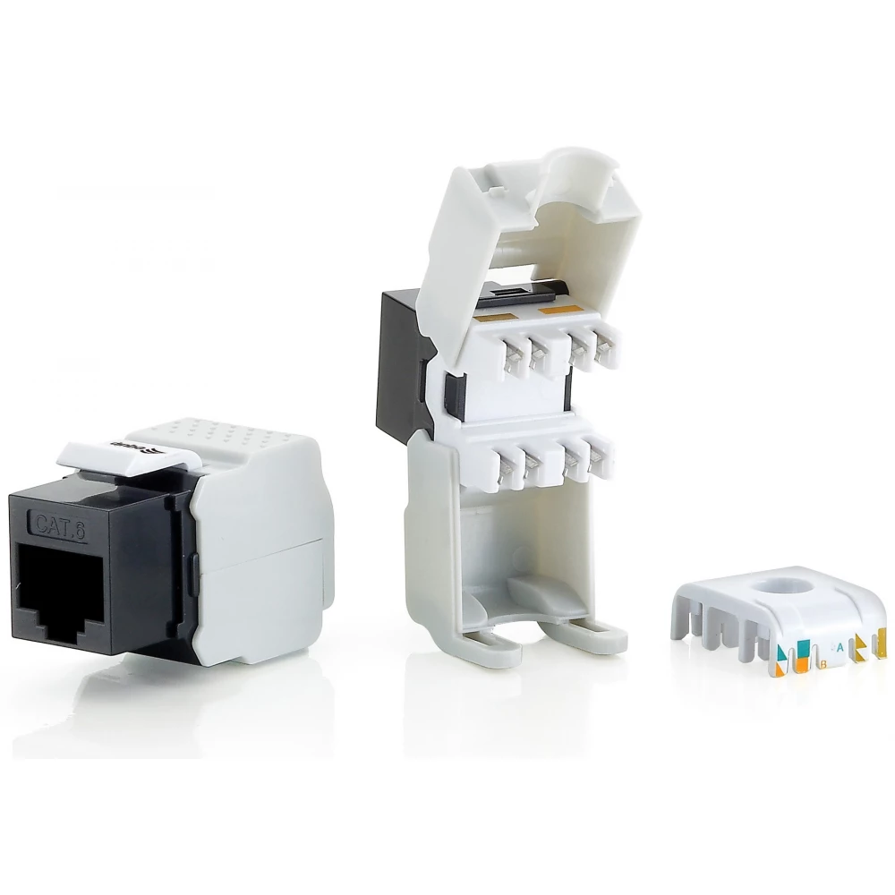 EQUIP Cat.6 Unshielded Keystone Jack Toolfree v1