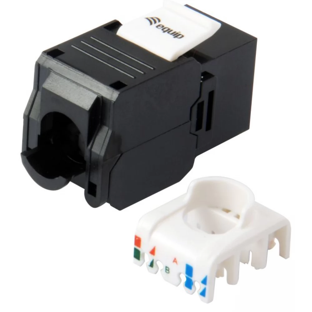 EQUIP Cat.6A Unshielded Keystone Jack Toolfree 8pcs/pack 769226