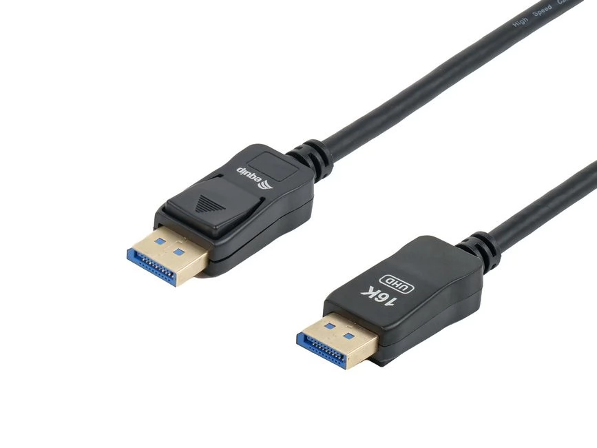 EQUIP DisplayPort 2.1 Összekötő Fekete 2m 119272