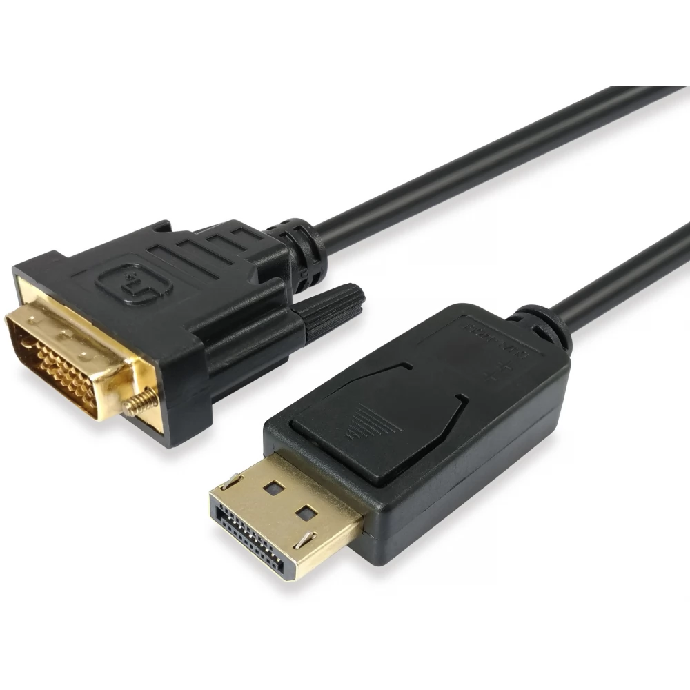 EQUIP DisplayPort DVI-D Átalakító Fekete 2m 119336