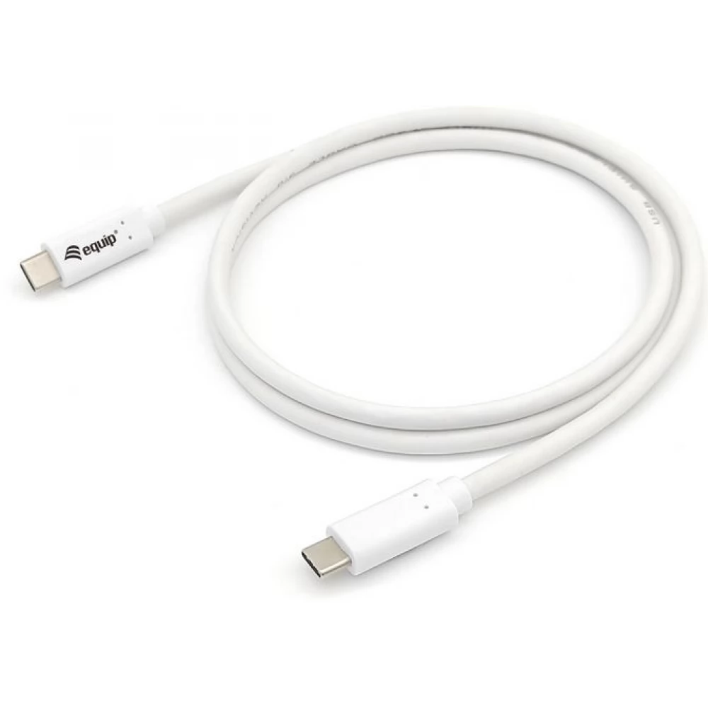EQUIP USB 3.0 Type C Összekötő Fehér 2m 128362