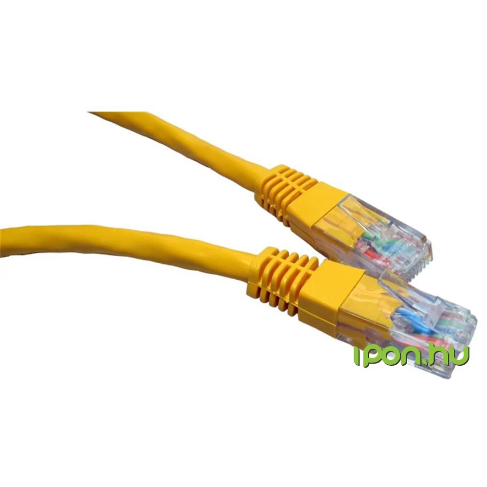 EQUIP UTP Összekötő Sárga 25cm 625463