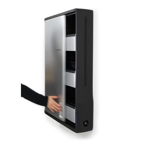 ERGOTRON LX Fali monitortartó + notebook tálca 1 monitorhoz csiszolt fém