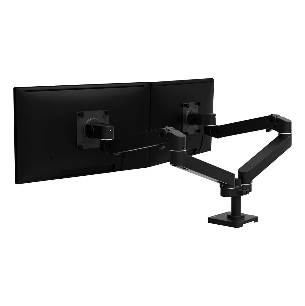 ERGOTRON LX Pro Dual Side-by-Side Arm fekete