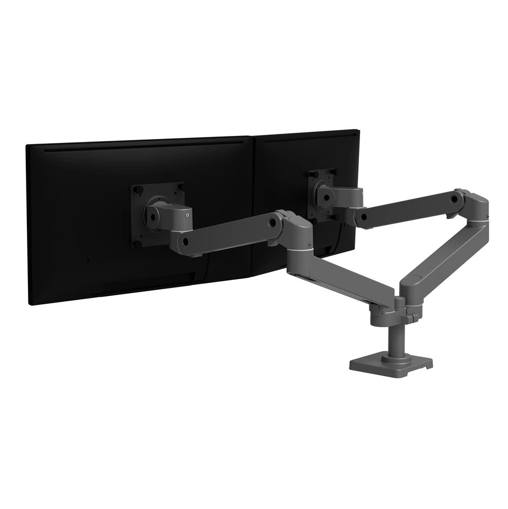 ERGOTRON LX Pro Dual Side-by-Side Arm sötétszürke