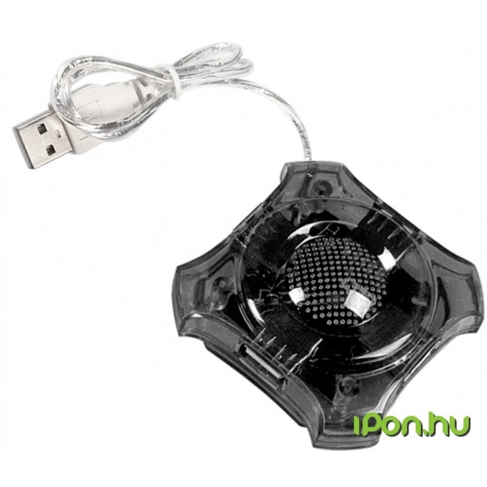 ESPERANZA EA150 Star 4 port HUB USB 2.0 fekete