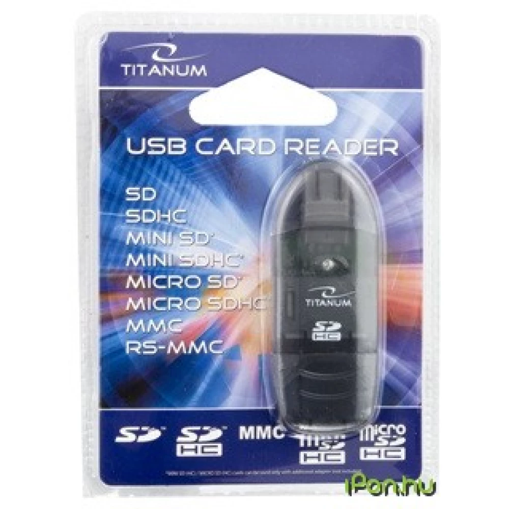 ESPERANZA TA101K USB Card Reader Fekete