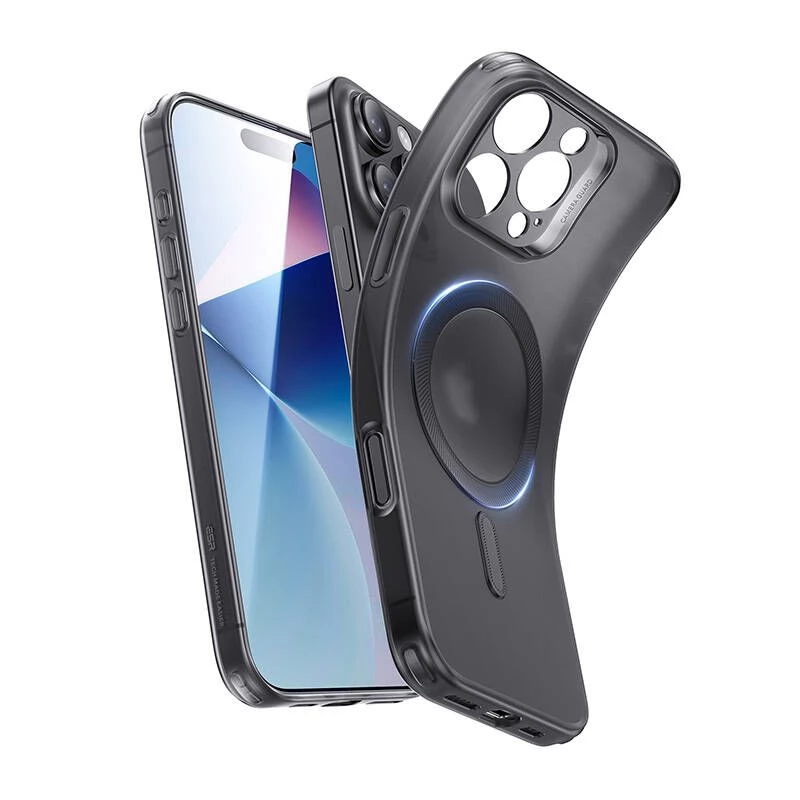 ESR Zero Clear HaloLock hátlaptok Apple iPhone 16 Pro Max fekete-átlátszó