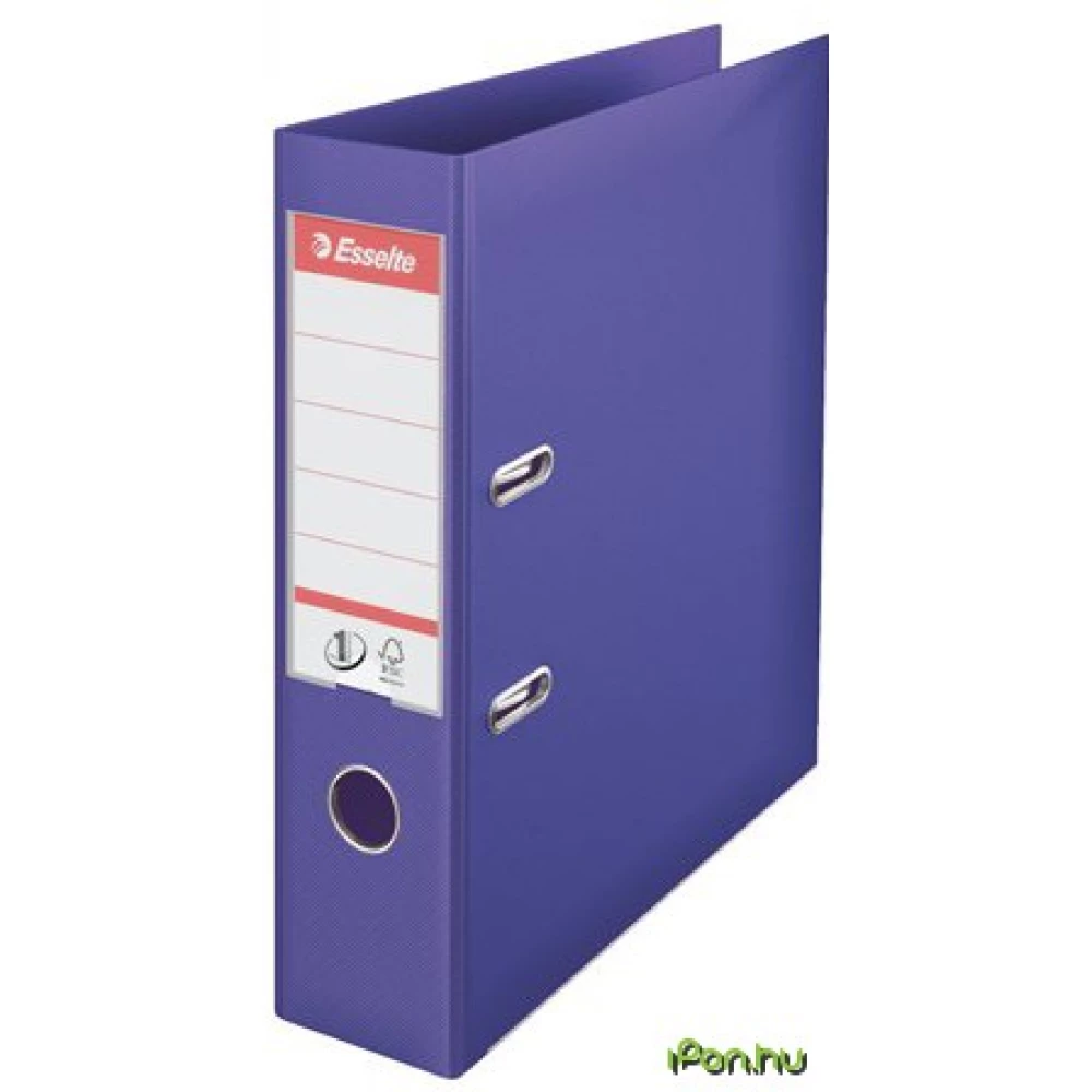 ESSELTE Iratrendező 75 mm A4 PP/PP élvédő sínnel Standard lila