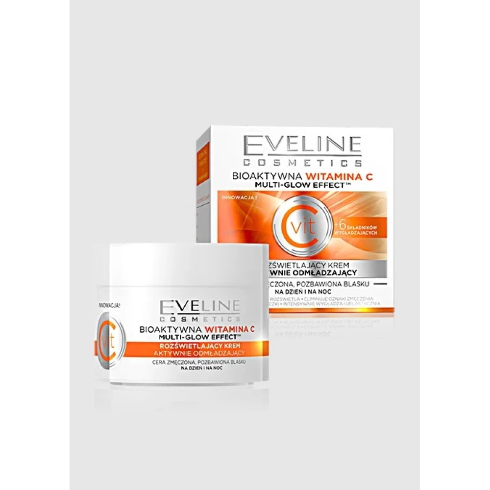 EVELINE Eveline nature line bioactive c-vitamin tartalmú bőrmegújító nappali és éjszakai arckrém 50 ml