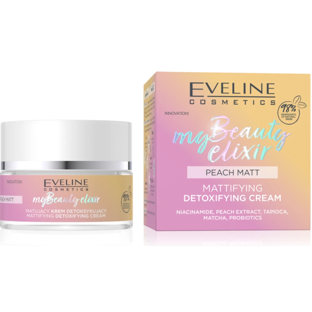 Eveline my beauty elixir mattító detoxikáló arckrém 50 ml