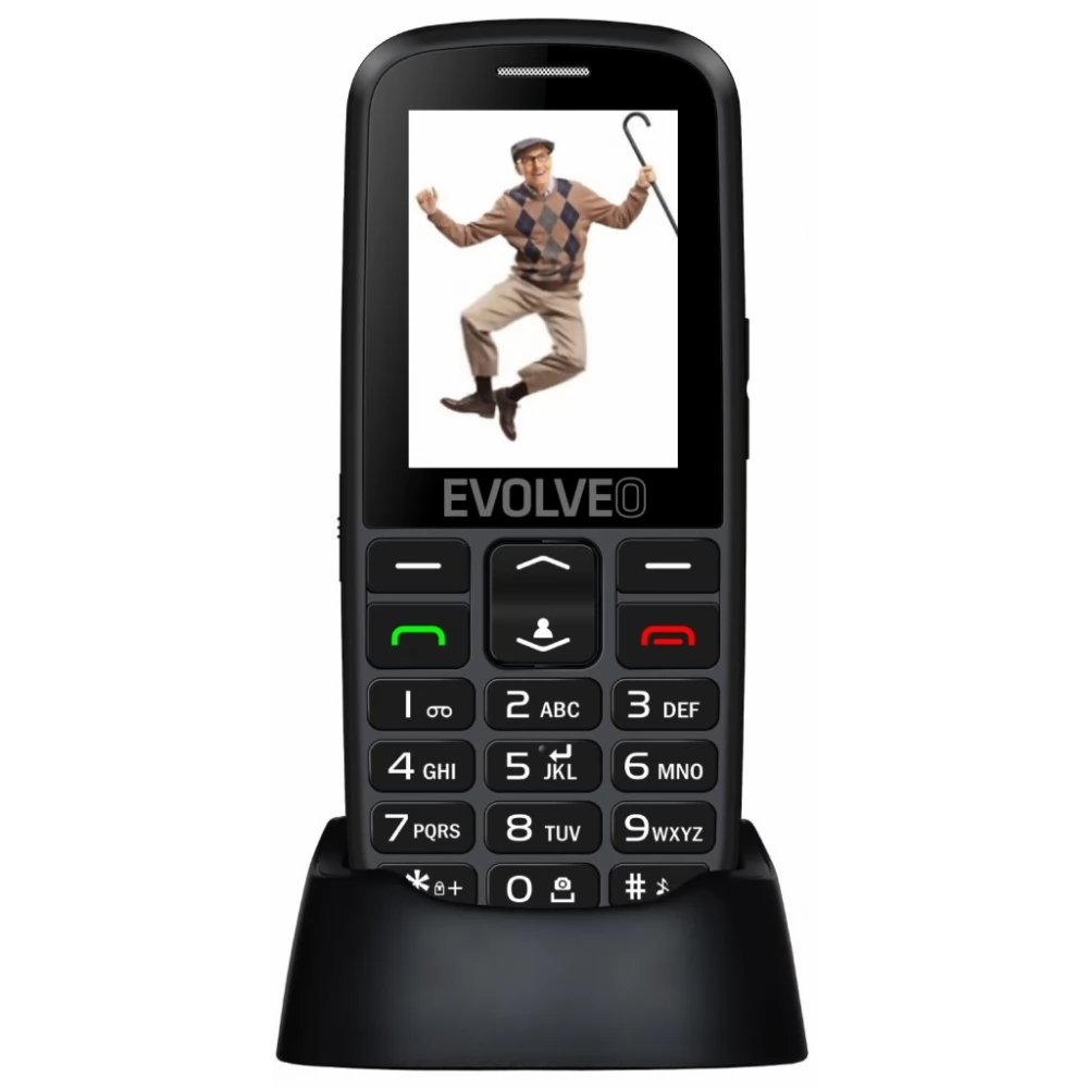 EVOLVEO EasyPhone EG EP-550 fekete