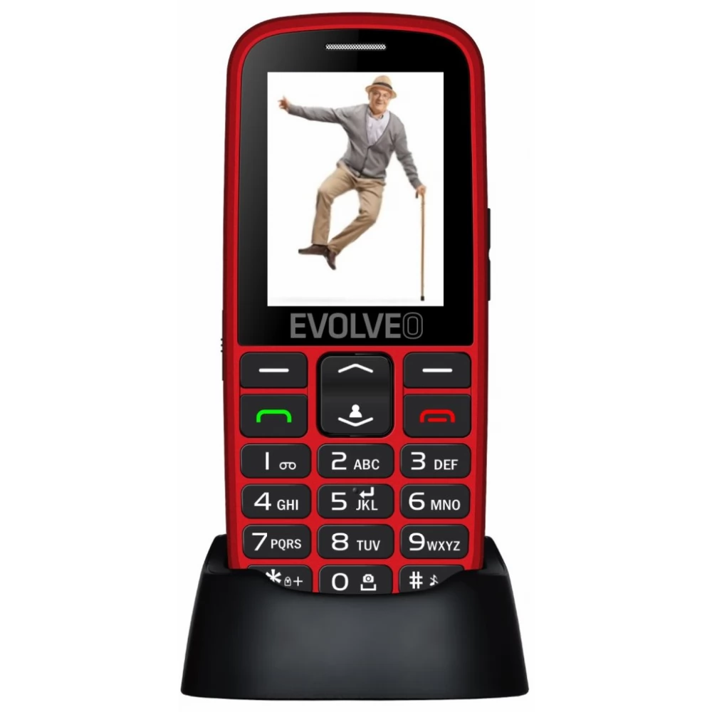 EVOLVEO EasyPhone EG EP-550 piros