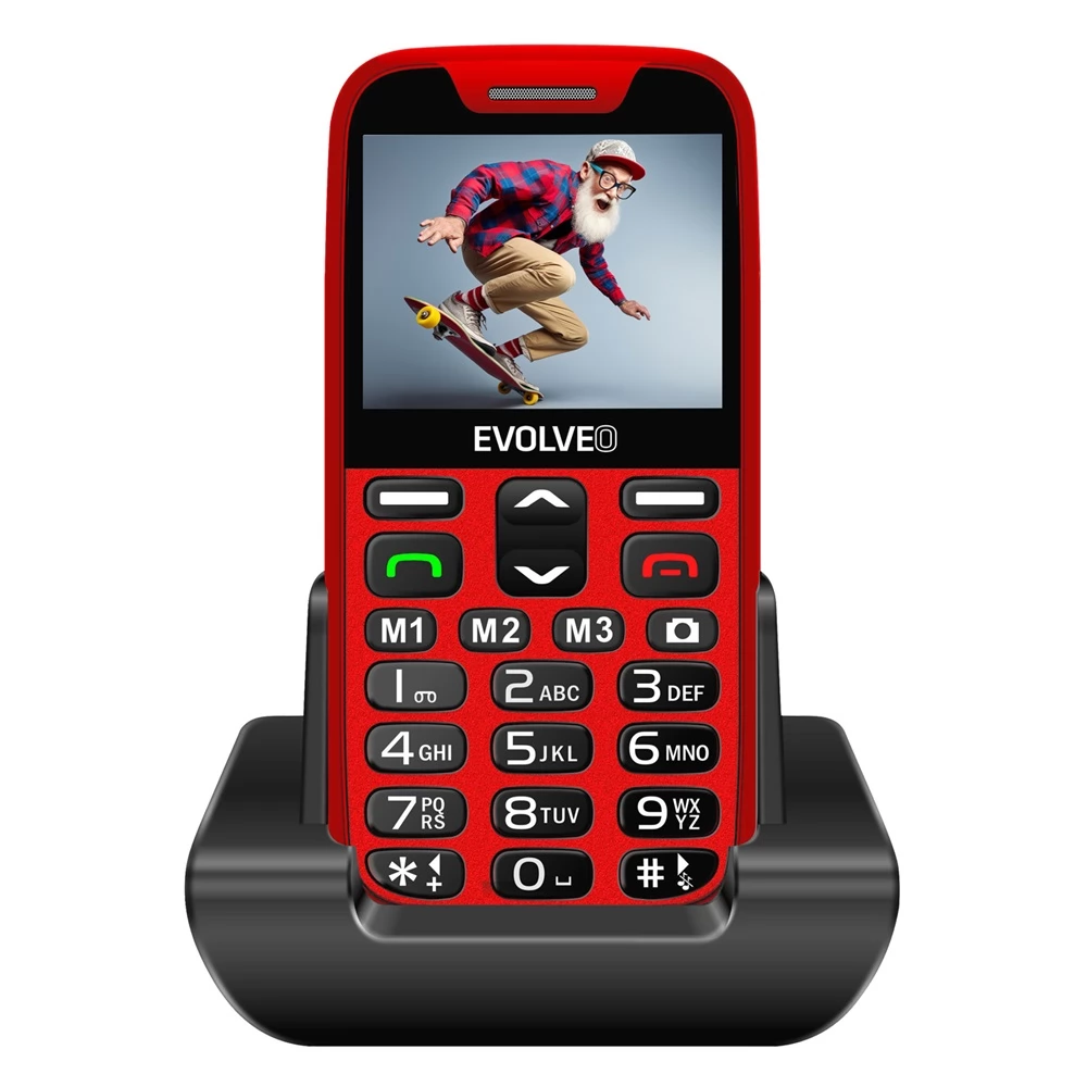 EVOLVEO EasyPhone XR EP-601 piros