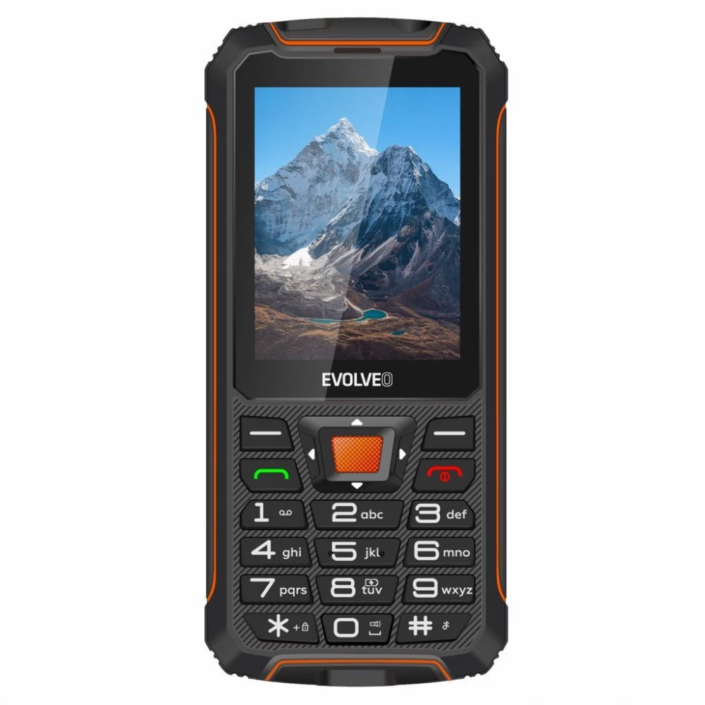 EVOLVEO StrongPhone Z6 Dual-Sim fekete-narancs