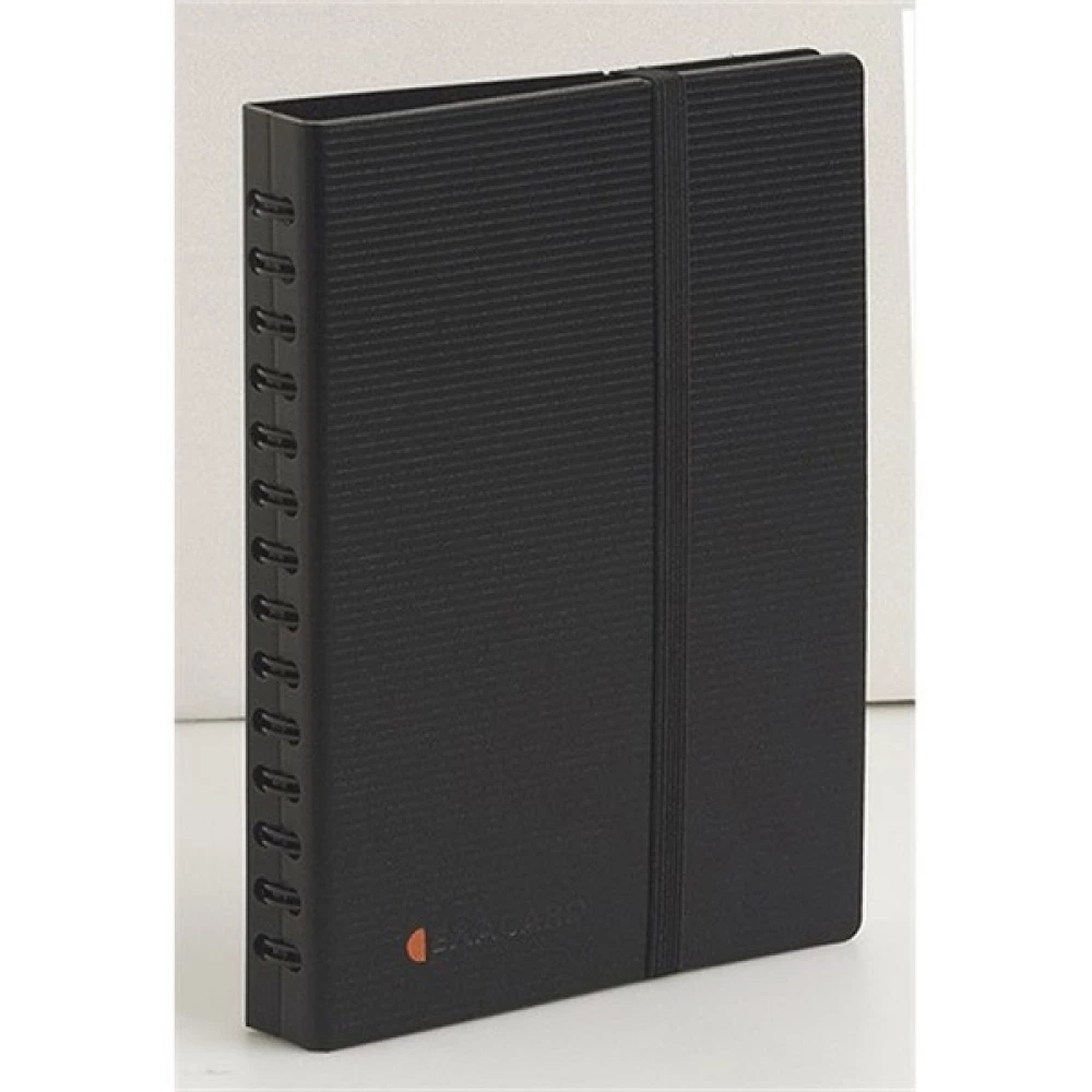 EXACOMPTA 200x145mm 12 db-os fekete névjegykártyatartó