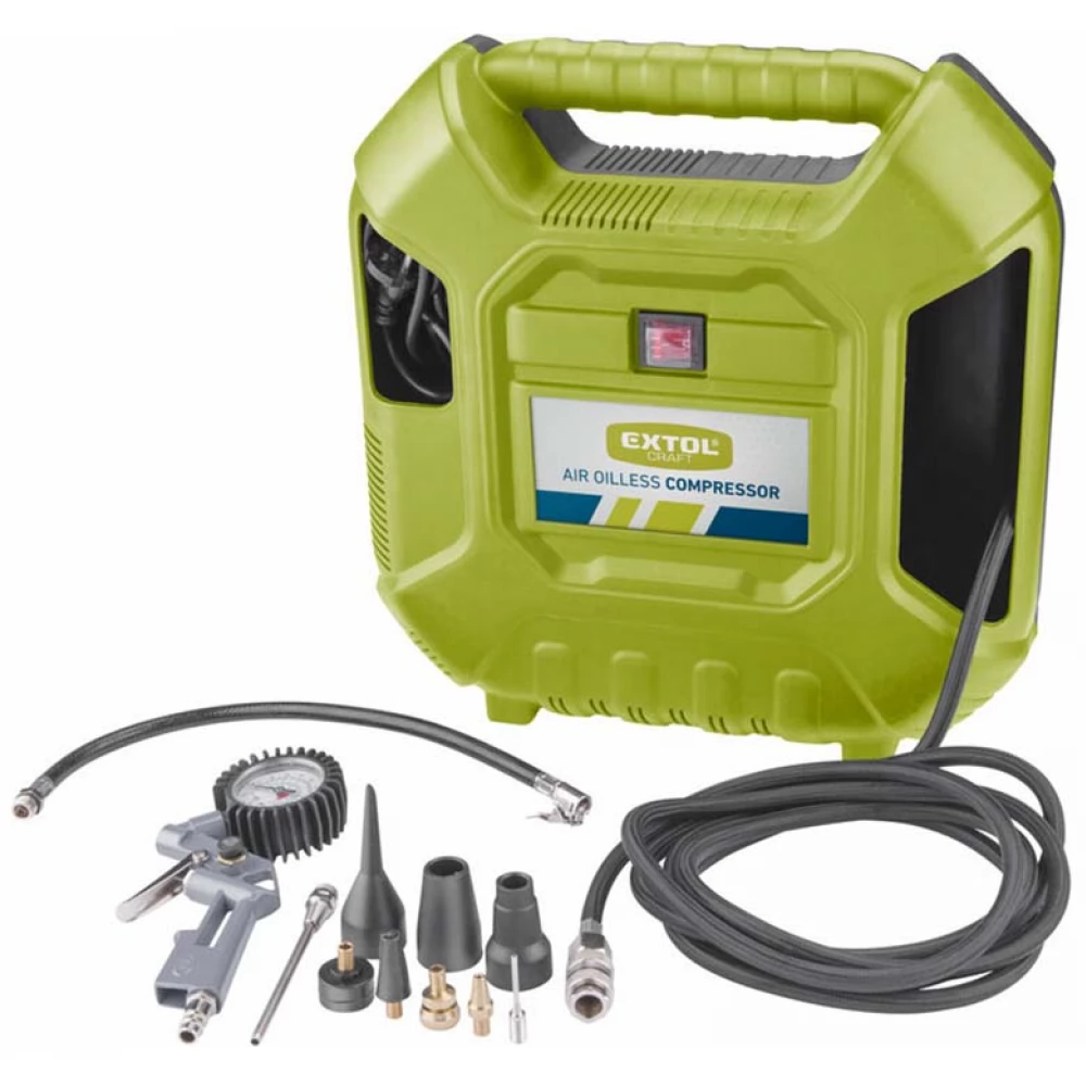 EXTOL Kompresszor 8 bar olajmentes 1100W